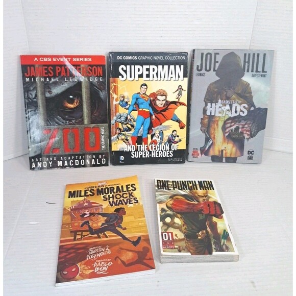 Comic & Graphic Novel Lot 30+ DC Marvel Indie Superman Predator Batman Harley - Picture 5 of 5